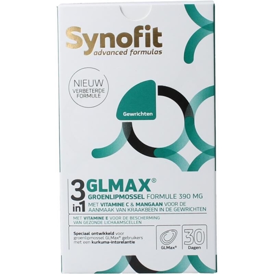 SYNOFIT 3IN1 GLMAX GROENLIPMOSSEL 60ST